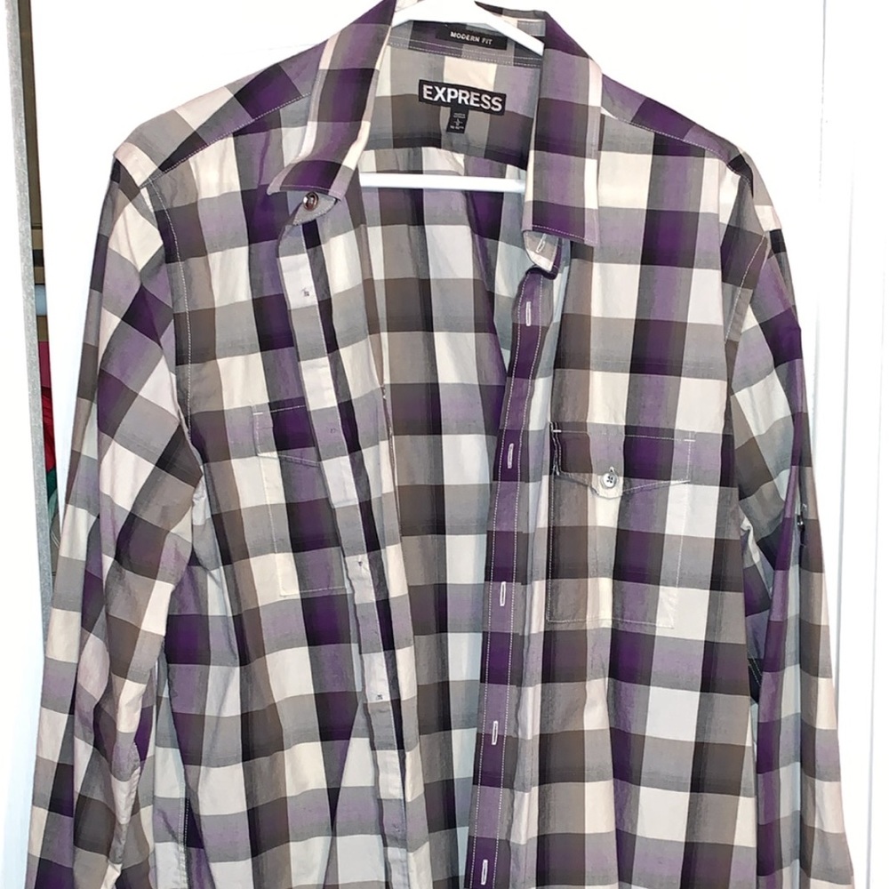 Express dress shirt button up